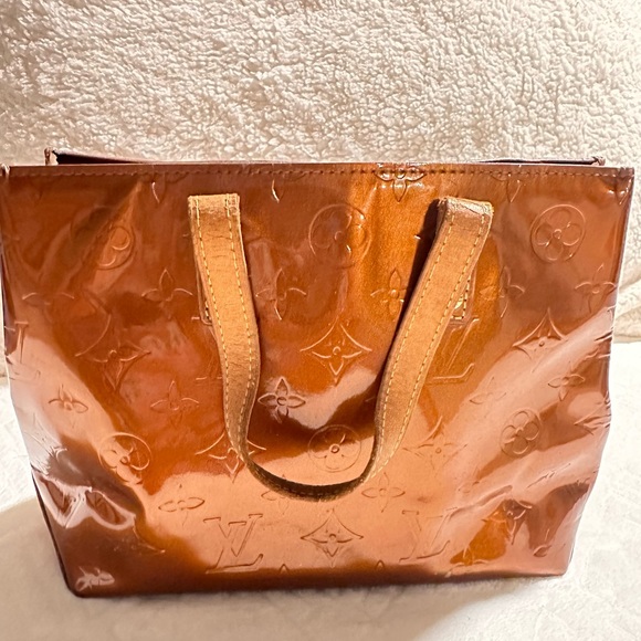 louis vuitton bronze vernis handbag - Picture 3 of 15